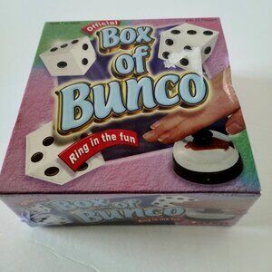 THE OFFICIAL BOX OF BUNCO RING GAME IN THE FUN OF WINNING MOVES